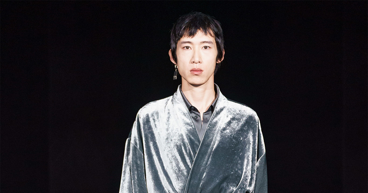 首位香港男模特兒梁柏霆登上 Balenciaga 最新 F/W 2019 舞台