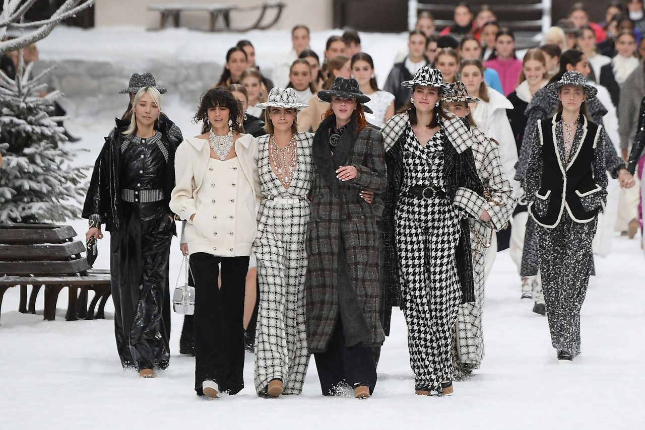 Chanel Honours Karl Lagerfeld With His Final Collection