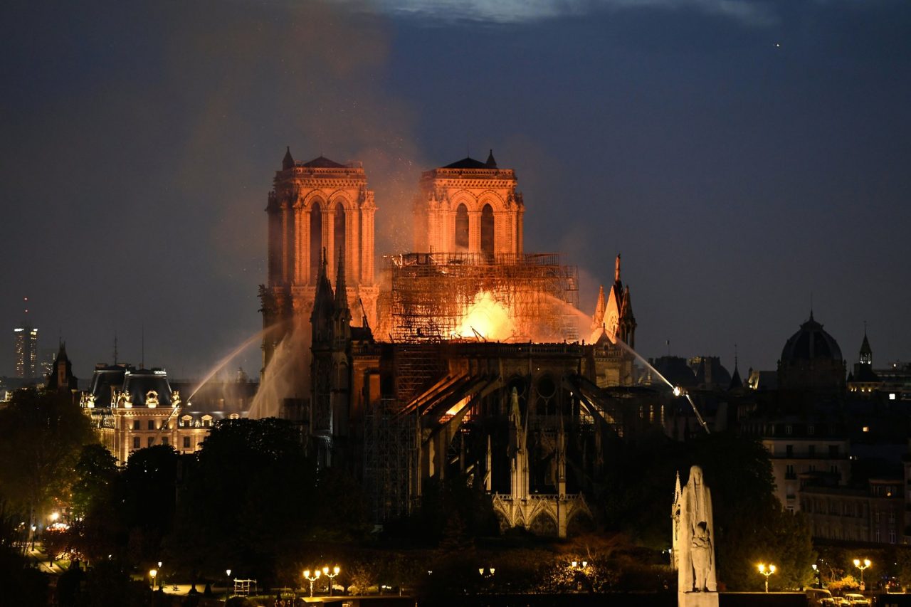 Luxury Fashion Groups Kering and LVMH Pledge To Help Repair Notre-Dame