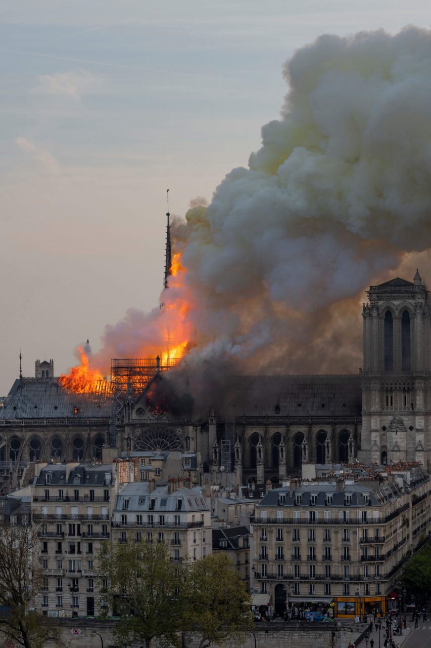 Fire Breaks Out at Notre-Dame Cathedral in Paris