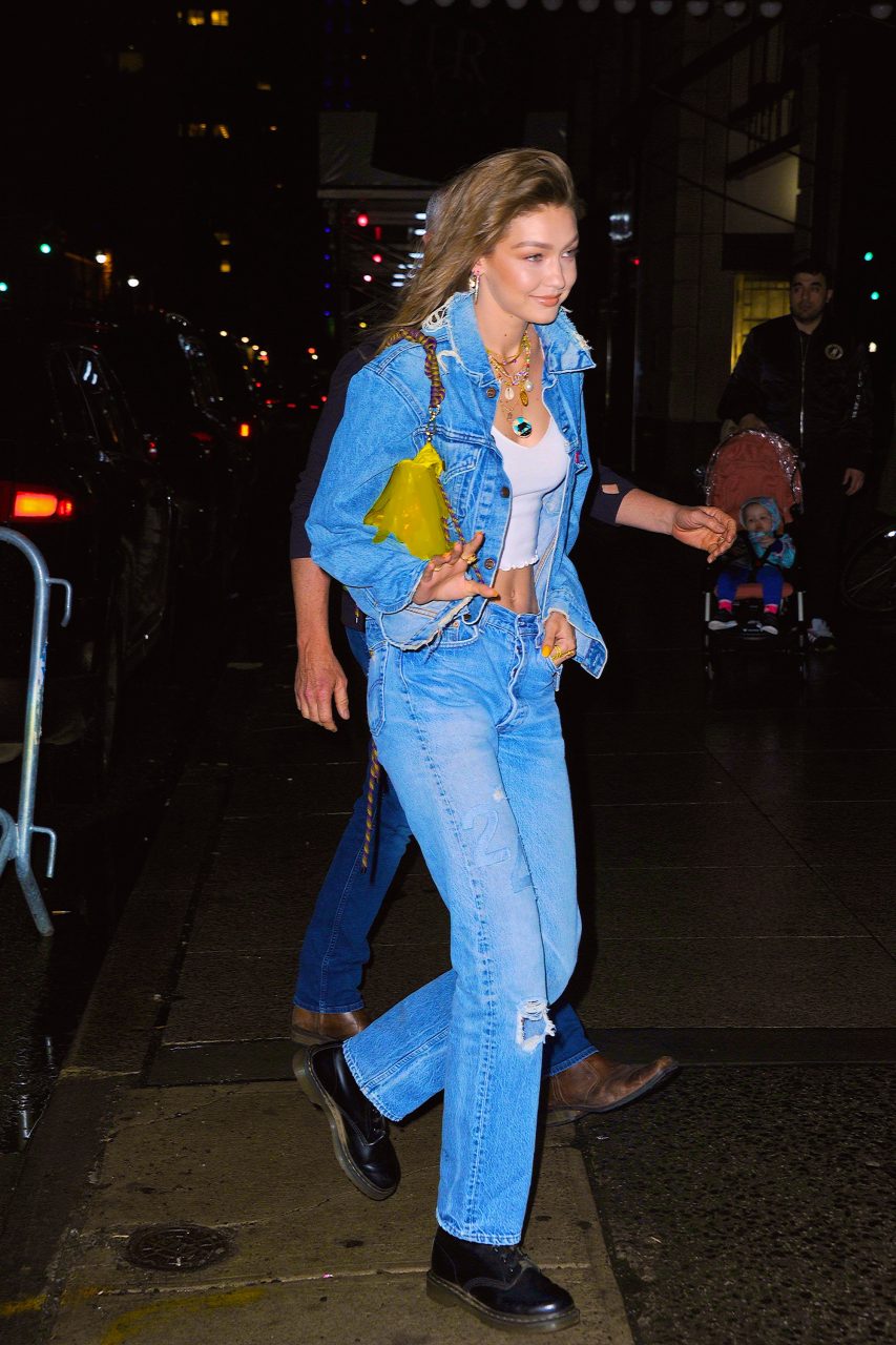 真正的Queen of Denim——Gigi Hadid的牛仔淵源