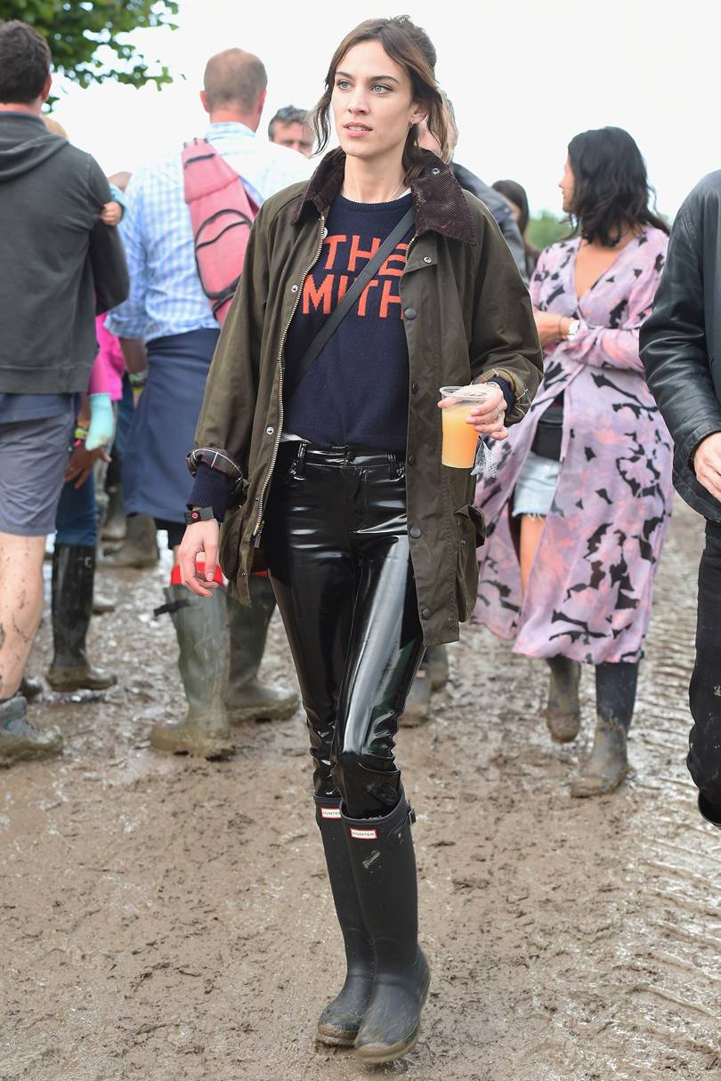 Alexa Chung Collaborates With Barbour
