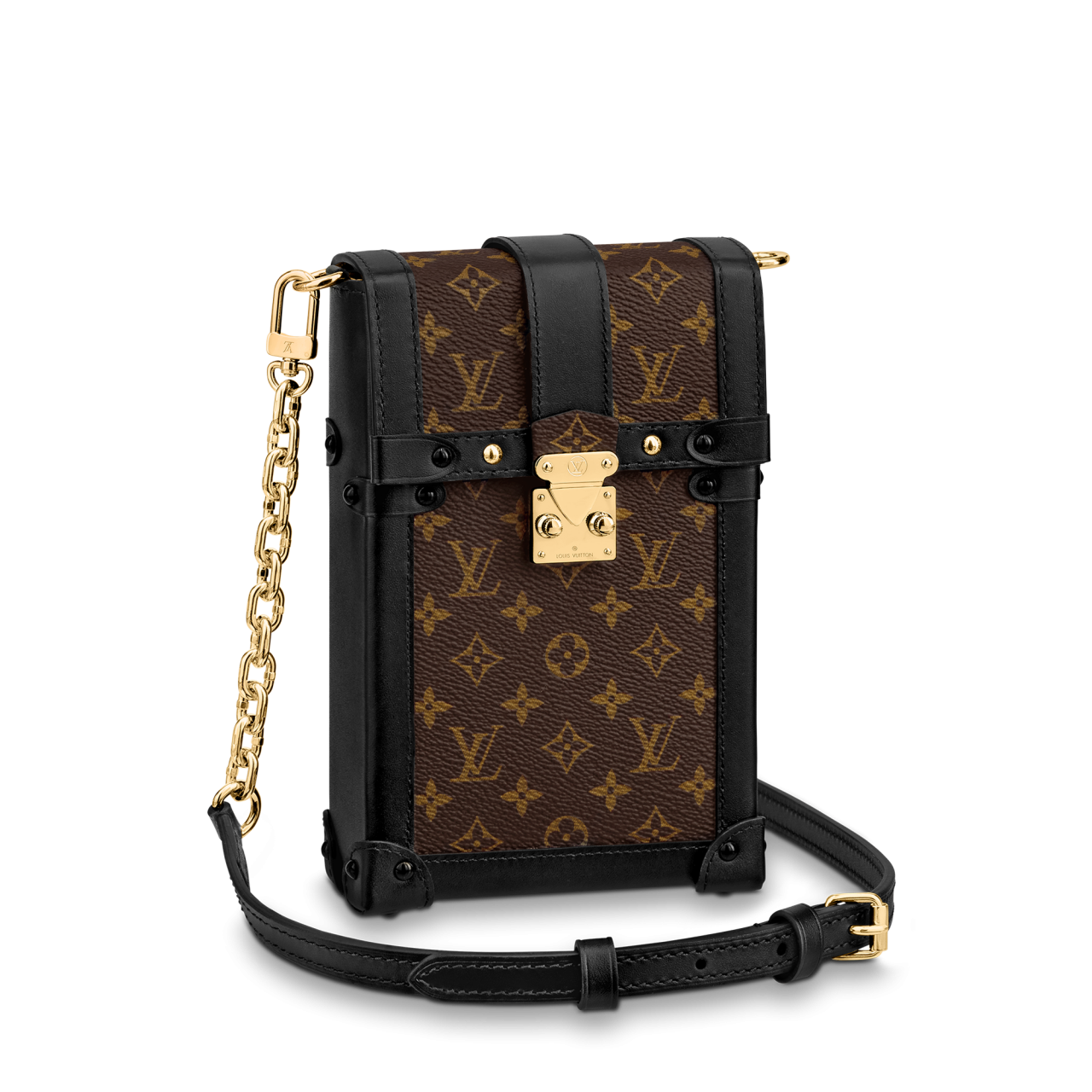 Louis Vuitton 把經典的Petite Malle簡化成小皮具〡迷你手袋熱潮過後將會是Chain Wallet的天下？