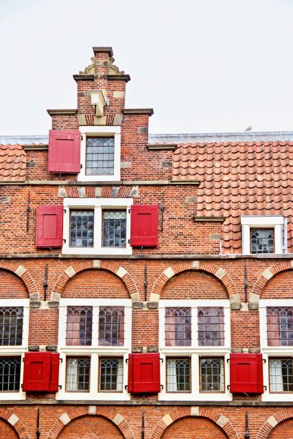 阿姆斯特丹的另一面 運河房屋的藝術構圖