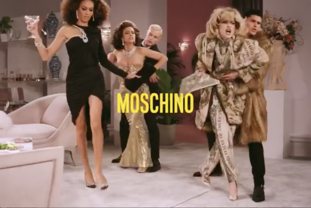 Moschino秋冬廣告是一場拜金女的鬧劇?且看Gigi Hadid、Irina Shayk及Joan Smalls如何演繹