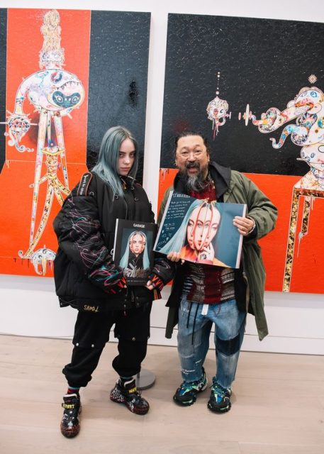 村上隆為 Billie Eilish 設計音樂動畫短片，日本僅設2星期展覽揭開幕後製造過程