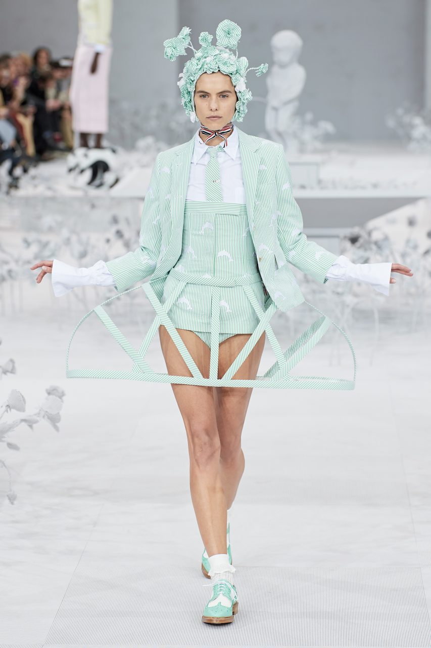 讓那衣櫃入面藏着花園  Thom Browne | Spring/Summer 2020