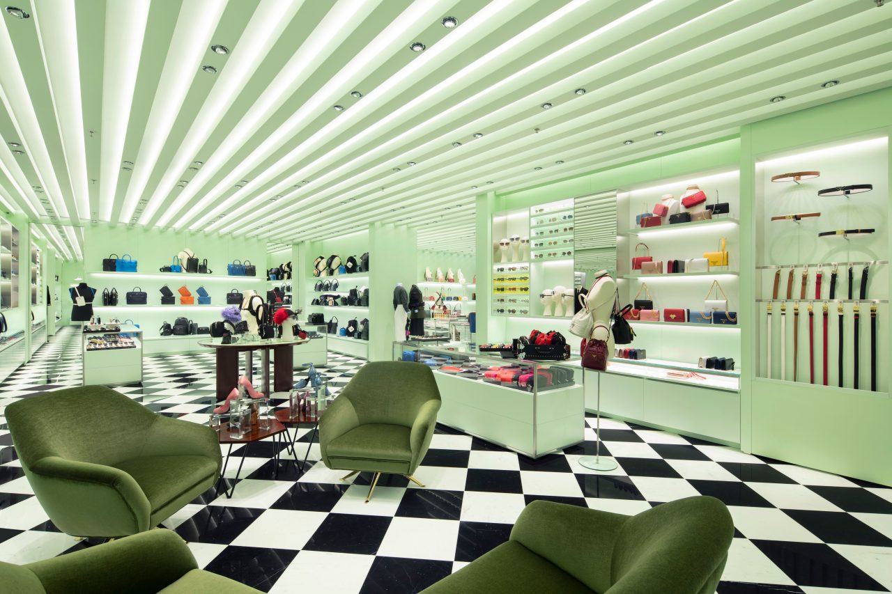 New Prada Store Opens in Hong Kong
