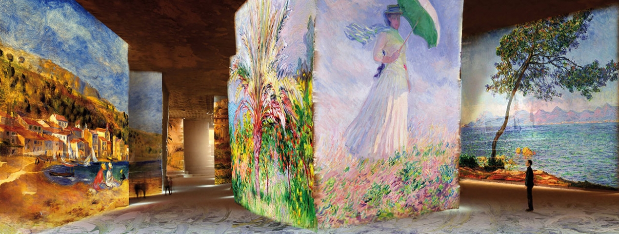繼梵高Gustuv Klimt後，多感官體驗畫展迎來Monet等印象派大師