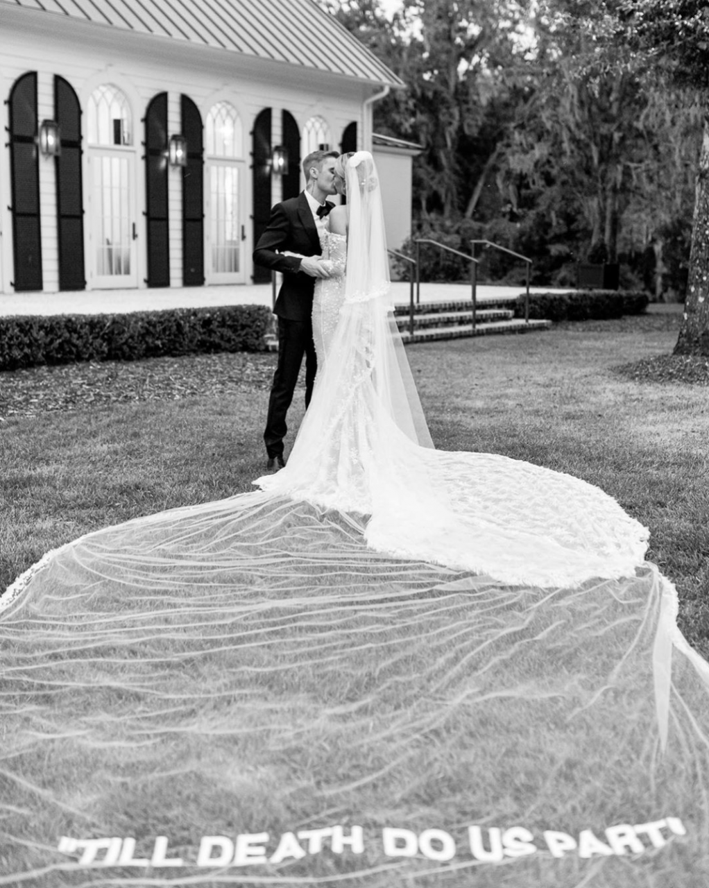 See Hailey Bieber’s Stunning Wedding Dress, Designed by Virgil Abloh