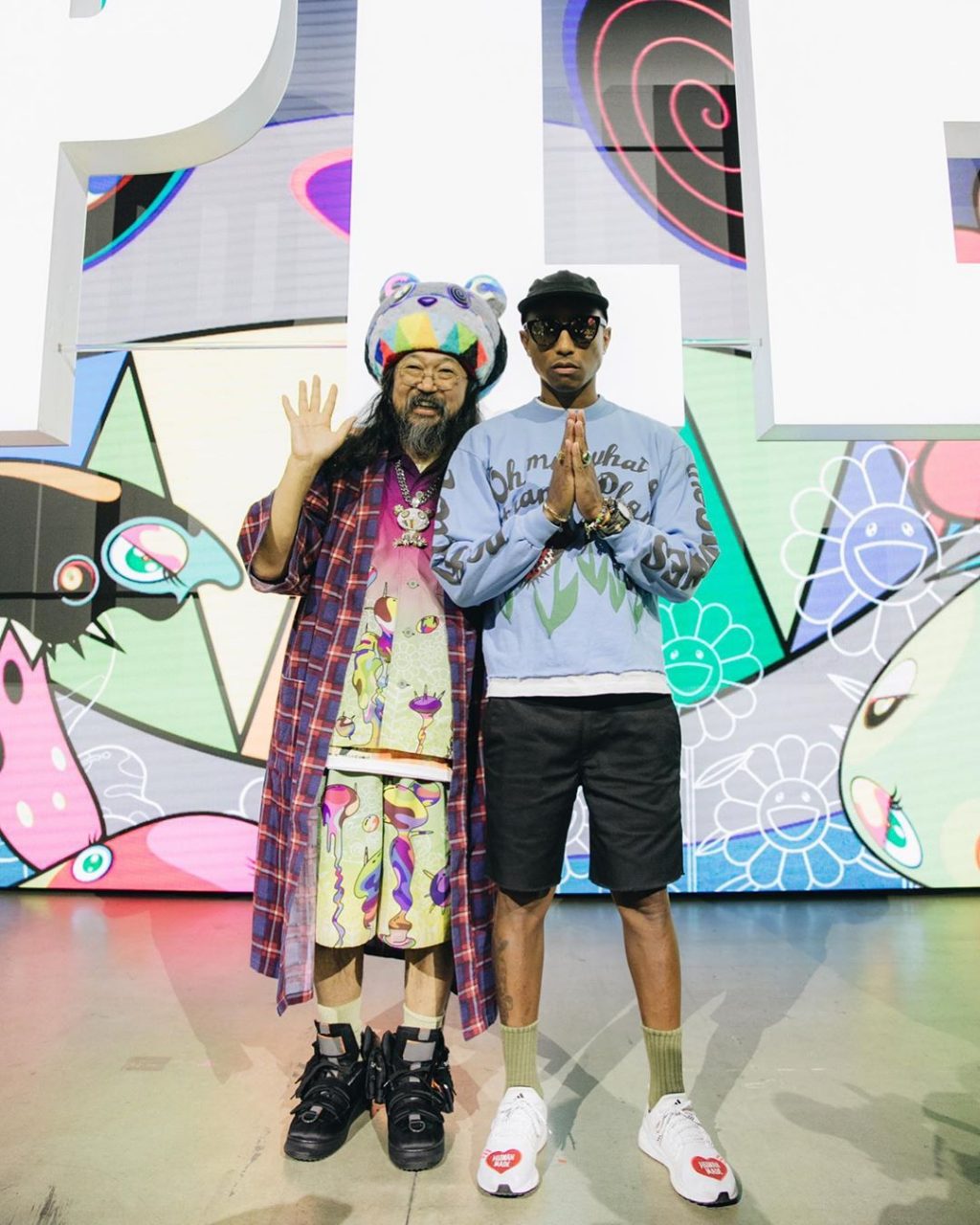 村上隆攜手 Pharrell Williams 藝術創作挑戰社會價值觀，佳士得預計拍賣價值超出380萬美金