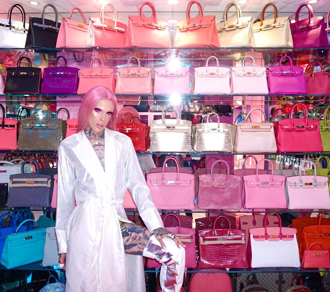 全球最富有的YouTuber 變裝皇后 Jeffree Star 為甚麼成名後一直買Hermes Birkin手袋？