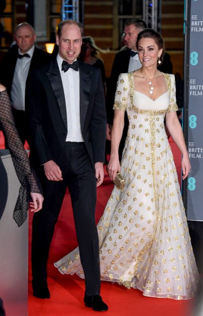 Kate Middleton凱特王妃以Van Cleef & Arpels首飾亮相2020BAFTAs,還有不少飾物來自 Princess Diana?