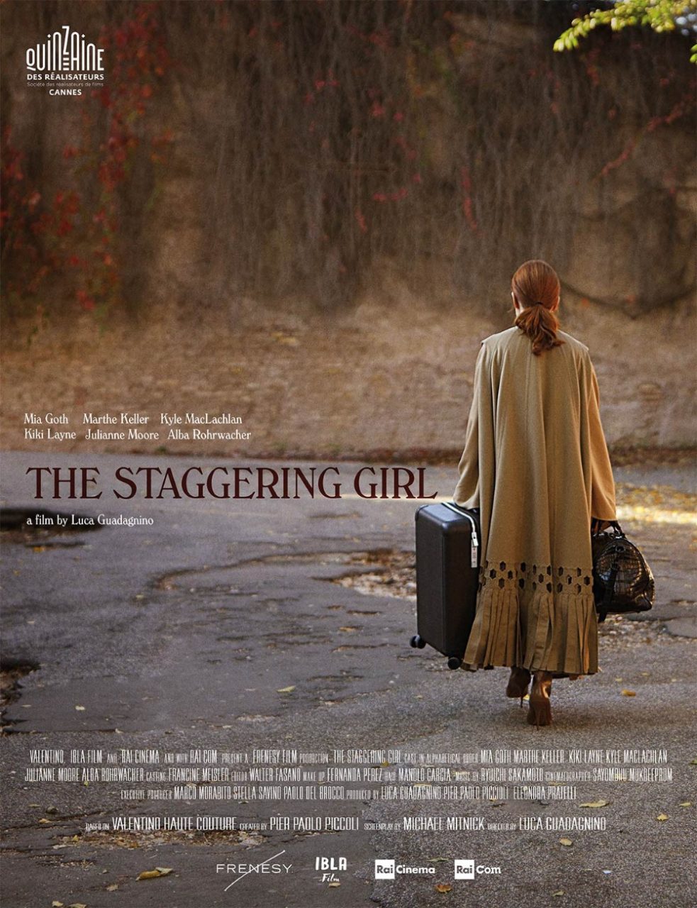 《The Staggering Girl》首個預告片釋出，帶來《Call Me By Your Name》導演與 Pierpaolo Piccioli 的高級時裝美術盛宴