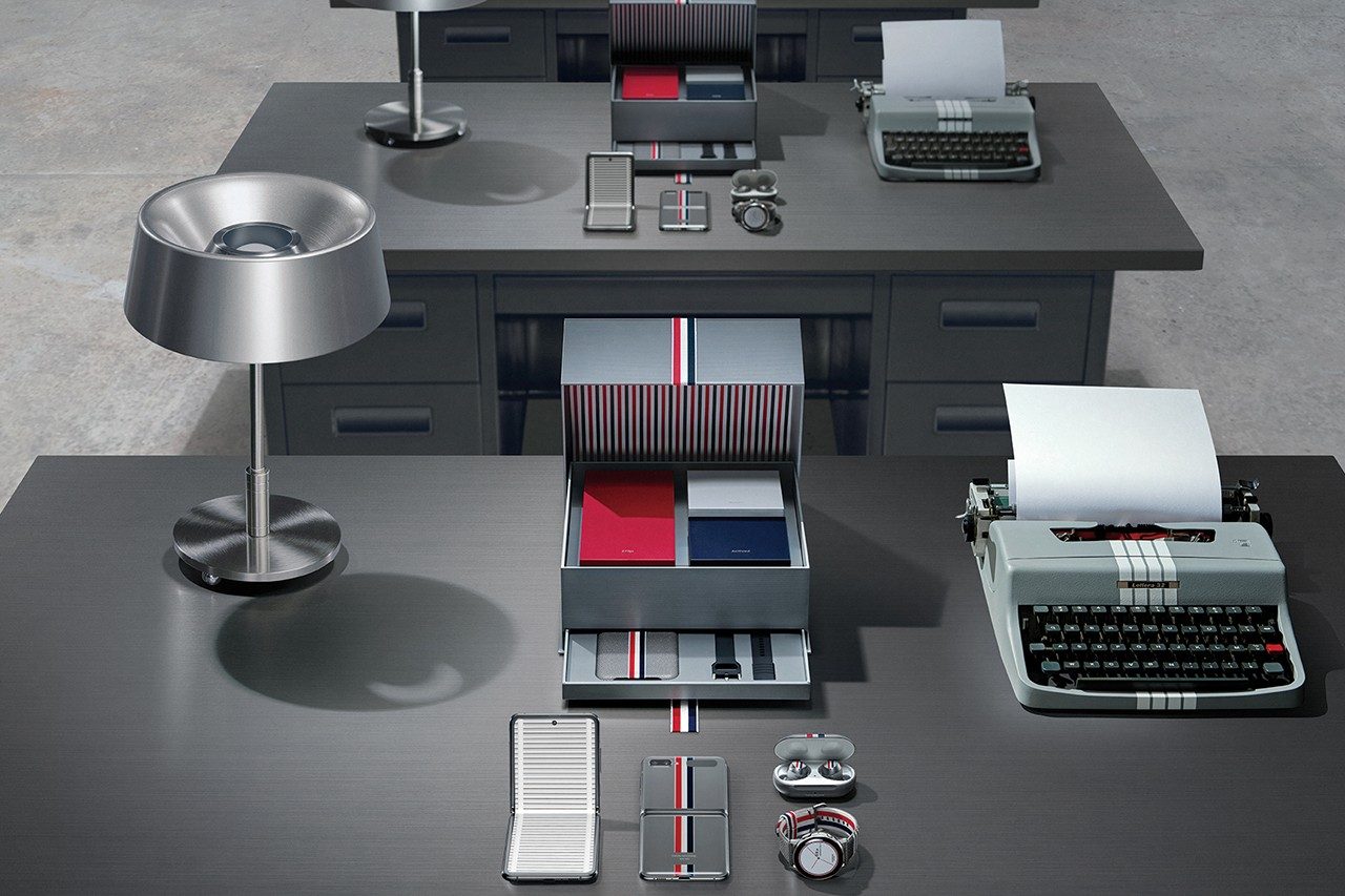 Thom Browne 與Samsung合作項目面世：原來產品不止像「卡片套」的摺疊智能手機 Galaxy Z Flip？