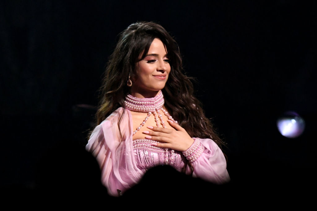 小天后 Camila Cabello 23歲生日派對上，Cinderalla 紫色主題亮點甚多