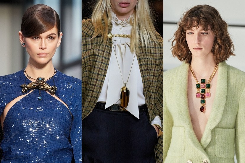 從 2020 秋冬時裝週找到的9大首飾潮流