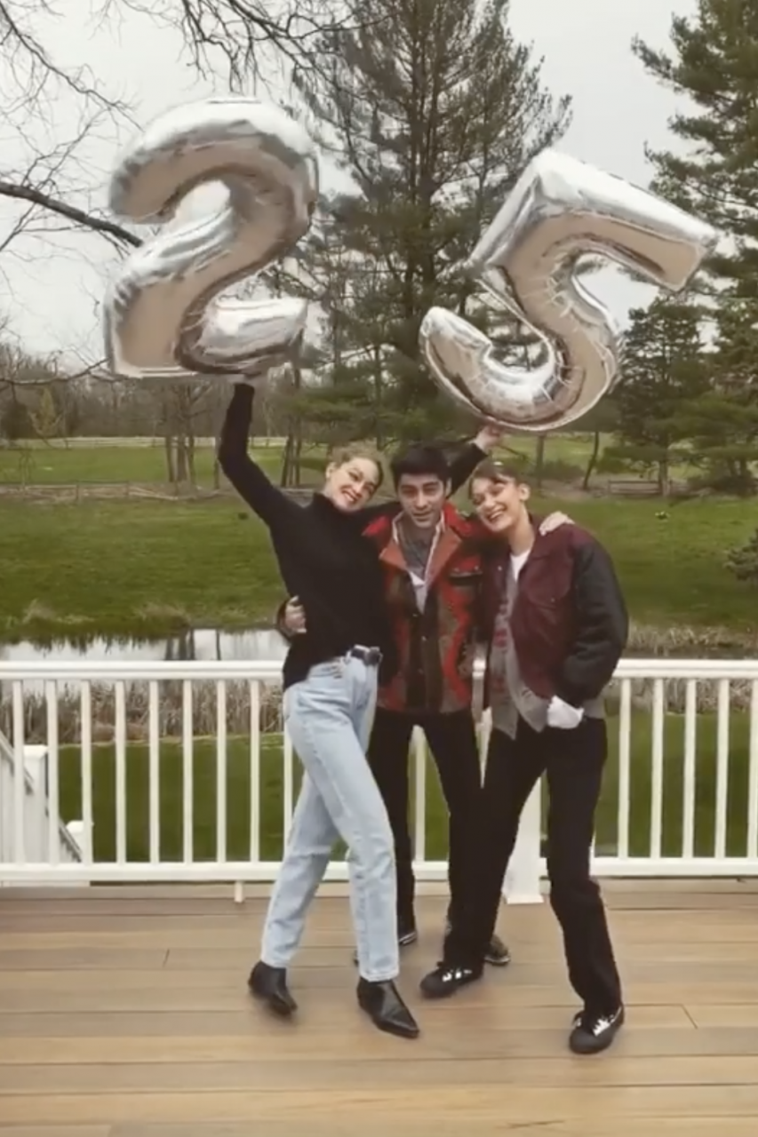 Gigi Hadid 和 Zayn Malik 罕見合體出現 Instagram