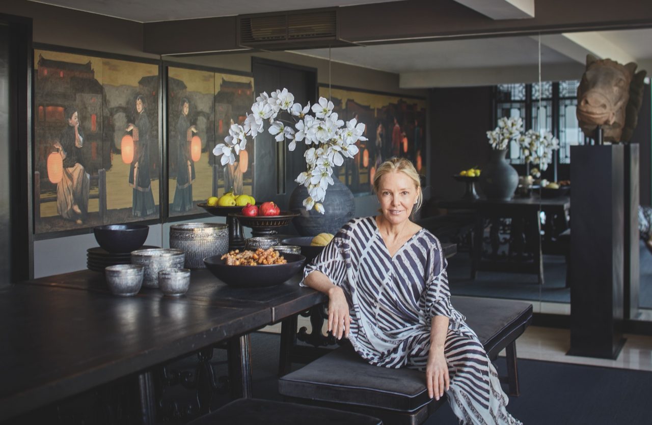 Inside The Hong Kong Home of Fashion Designer Marie France Van Damme