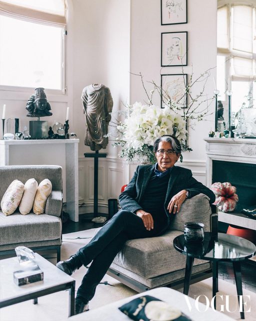 Inside The Late Kenzo Takada’s Parisian Home