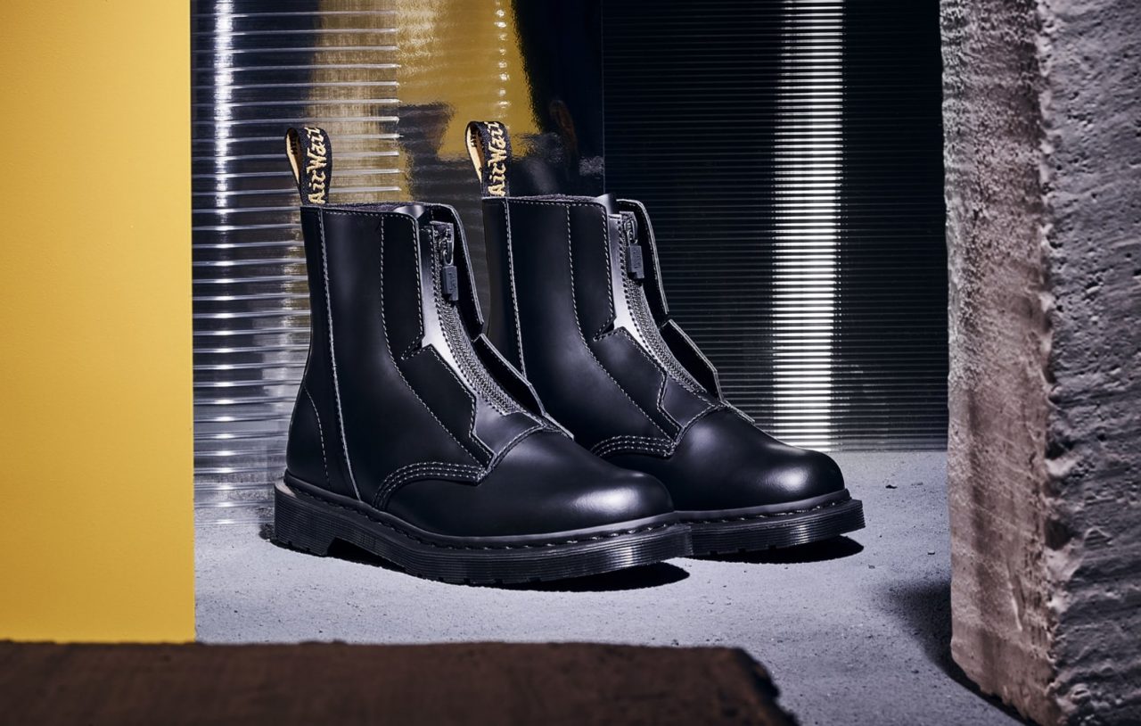 Dr. Martens 繼穿上Basquiat藝術塗鴉後，七月聯乘英國品牌A-COLD-WALL *！