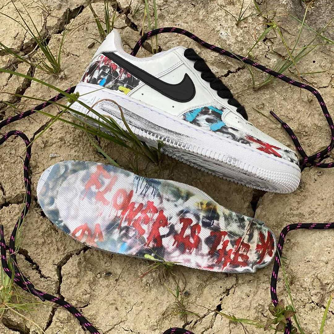 G-Dragon品牌與Nike 聯名將在九月推出新色號？白色款Air Force 1 Para Noice 曝光！