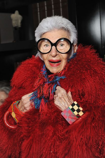 長輩系穿搭始祖Iris Apfel,10句一生都受用的金石良言