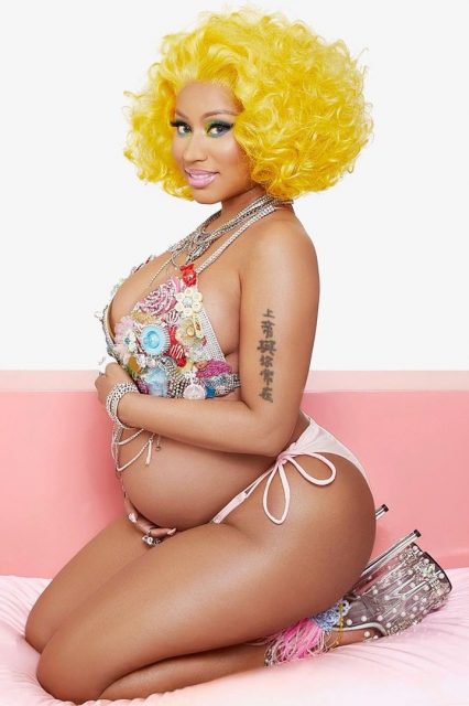 Rap天后 Nicki Minaj 宣佈懷孕,分享性感火辣大肚照