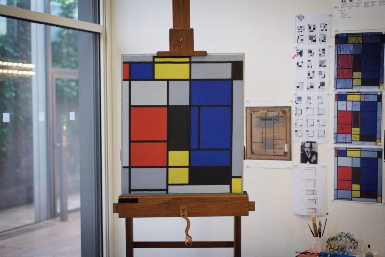 哪個品牌美容聯乘瑞士美術館Fondation Beyeler 修復荷蘭藝術家Piet Mondrian四幅作品