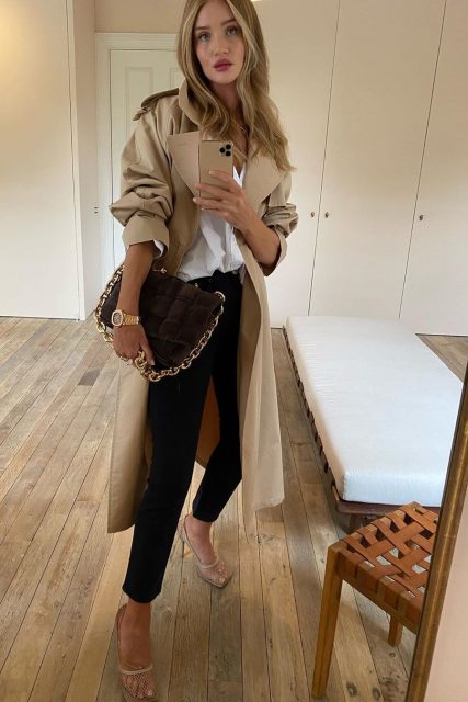 今個秋冬穿什麼？從 Rosie Huntington-Whiteley 獲得8個搭配靈感