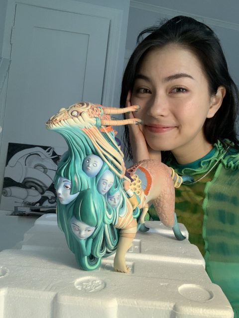 #GenZtoA 混血模特兼插畫家 Unreal.is.me (Lauren Tsai):「活在當下,相信自己的直覺,不要被自己的過去或未來束縛。」