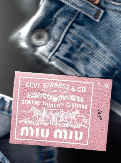 #SustainabilityInVogue Miu Miu 與Levi’s®合作UPCYCLED 2.0企劃