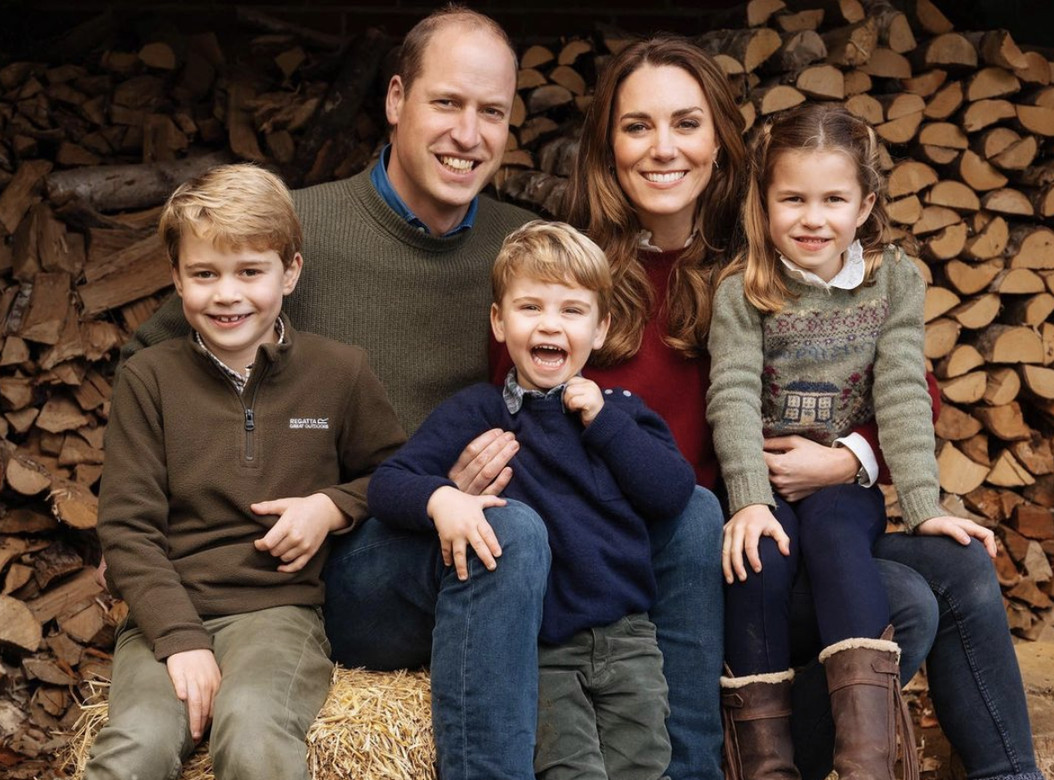 Prince William and Kate Release Their Most Festive Christmas Card Yet