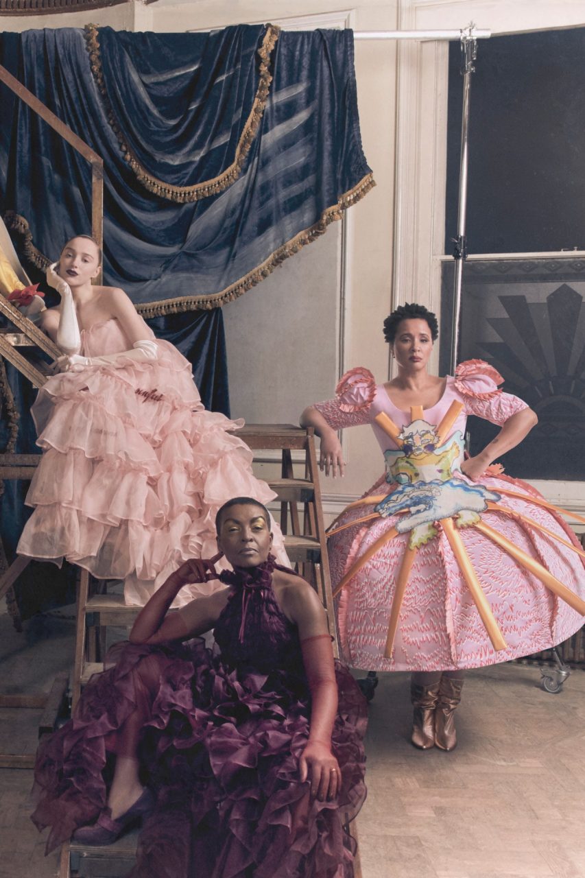 Richard Quinn輔導三位時裝學生 設計啟發自《柏捷頓家族：名門韻事 Bridgerton》的華美禮服