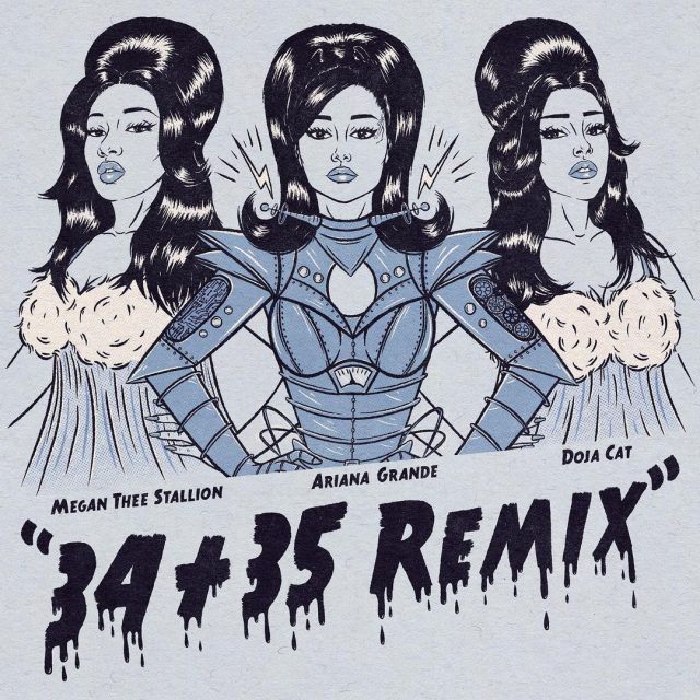 Ariana Grande 與 Doja Cat、Megan Thee Stallion 帶來《34+35》Remix 版本 擦出別樣火花!