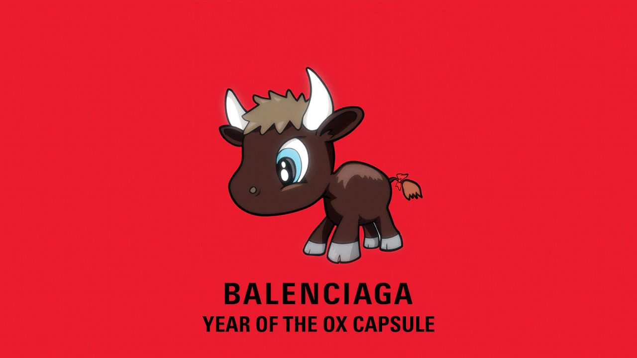 Balenciaga打破傳統的新年觀念！推出2021農曆新年系列