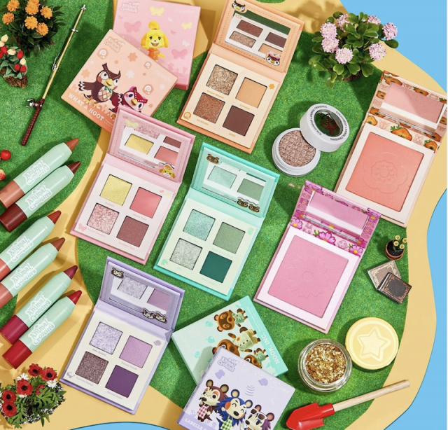 結合虛擬與現實的美容界妝品:Colourpop聯乘《動物森友會》推出春季彩妝