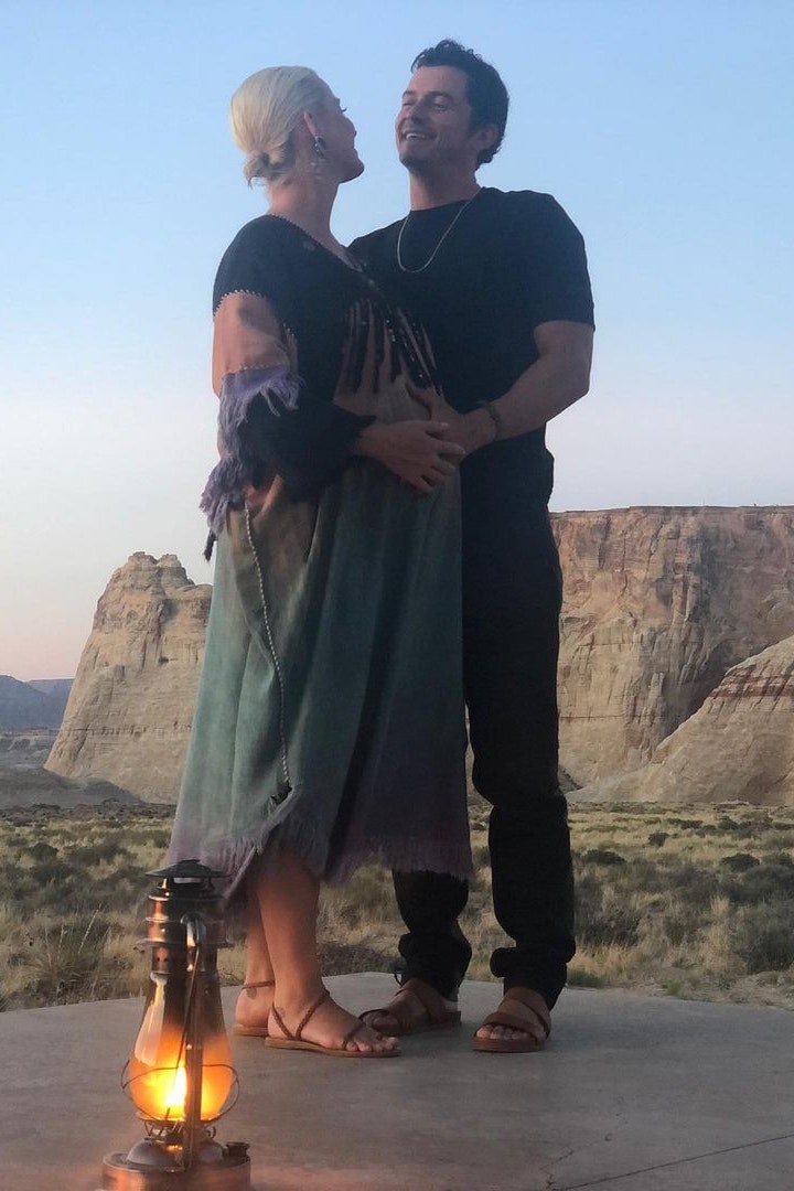 Orlando Bloom 生日之際 Katy Perry 公開放閃！分享從沒曝光生活照