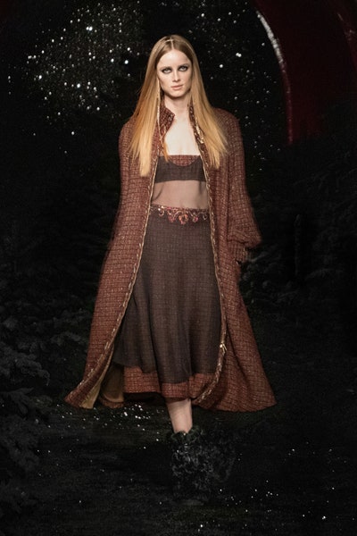 Playful Nostalgia And Relaxed Elegance At Chanel Autumn/Winter 2021