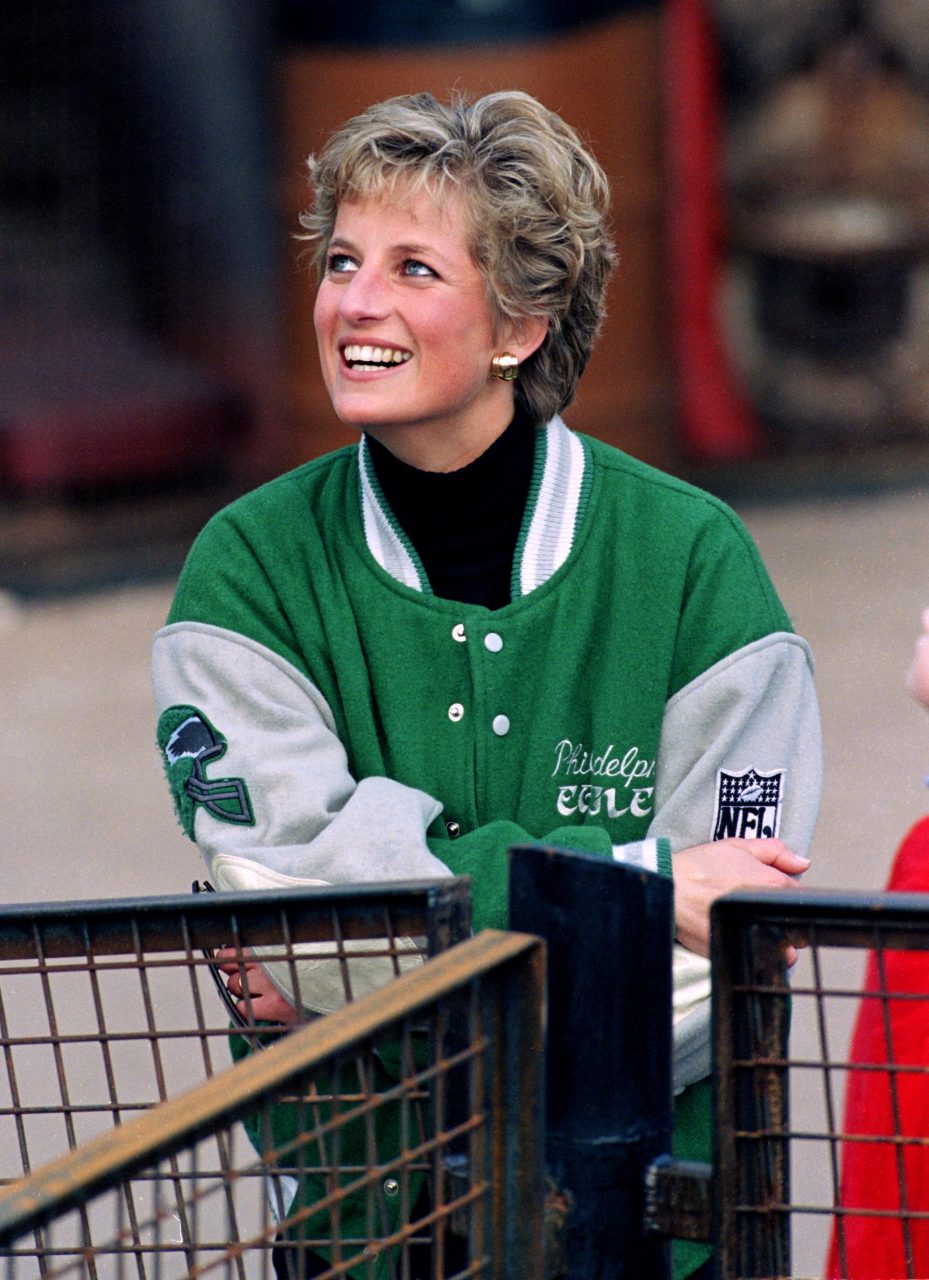 The Meaning Behind Princess Diana’s ’90s Varsity Jumpers