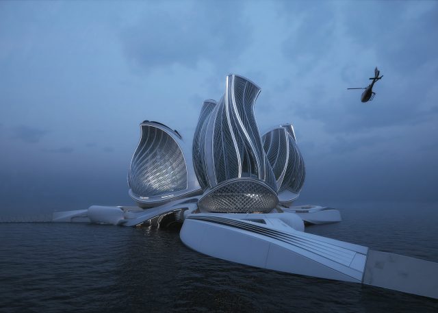 #SustainabilityInVogue 漂浮在海中央的資源回收站!斯洛伐克設計師打造《第8大洲》融入永續概念獲得年度建築大獎