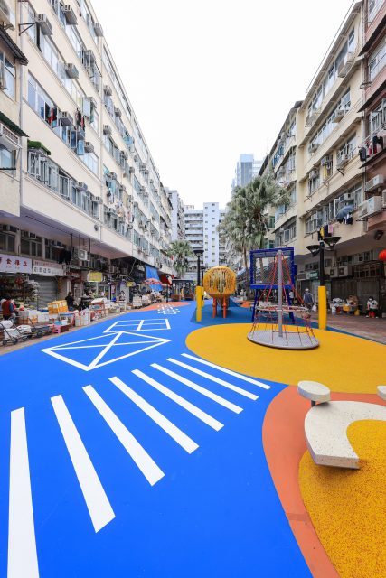 荃灣二陂坊 Micro Park 遊樂場以嶄新面貌示人,Design Trust 首創跨世代、包容性新式公共空間