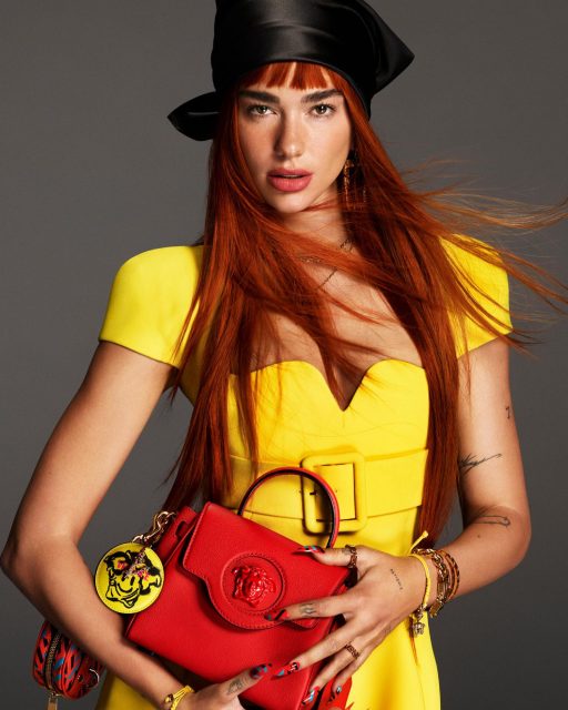 Dua Lipa 是 Versace 的最新代言人！回顧這位流行天后的經典 Versace 時刻