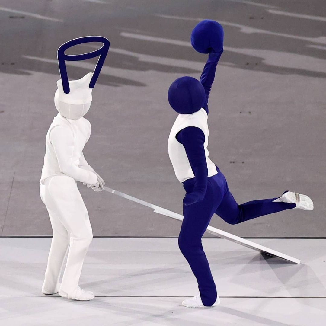 東京奧運 ｜ 誰是開幕禮中《超級變變變》展示50個運動項目的小藍人？原來是他們！