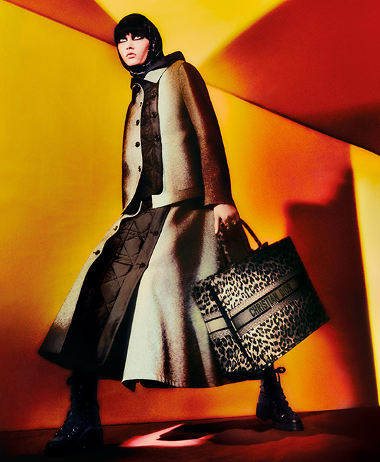 Dior AW21廣告釋出，一看全新 IT Bag 設計款式：豹紋、經典藤格紋圖案全是亮點？