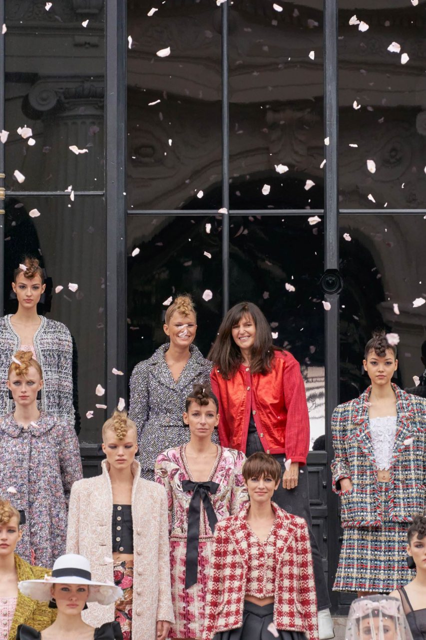 Clad In Pink, Margaret Qualley Was Chanel’s Autumn 2021 Couture Bride