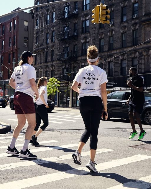 #SustainabilityInVogue 跑步也能永續環保!Veja 開啟正能量紐約跑步俱樂部
