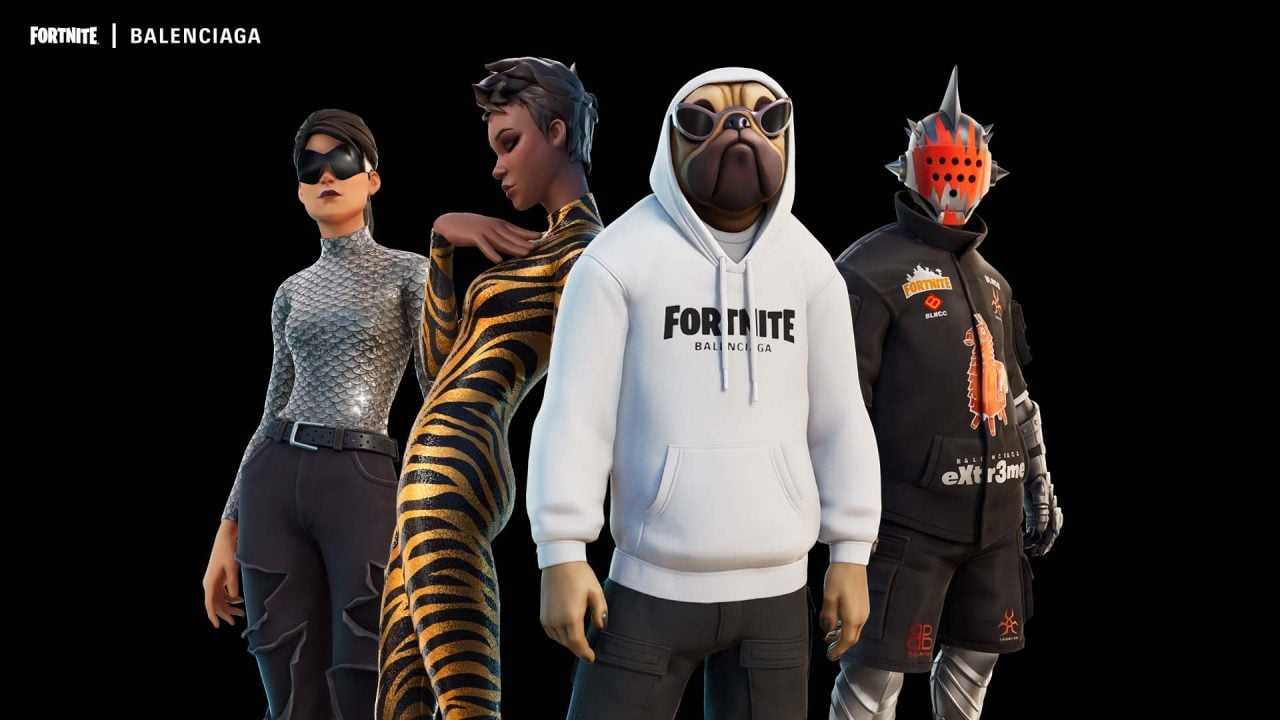 Balenciaga 為《Fortnite》打造首個虛擬服飾系列，除了有衞衣、還有魚鱗衫、戰鬥靴
