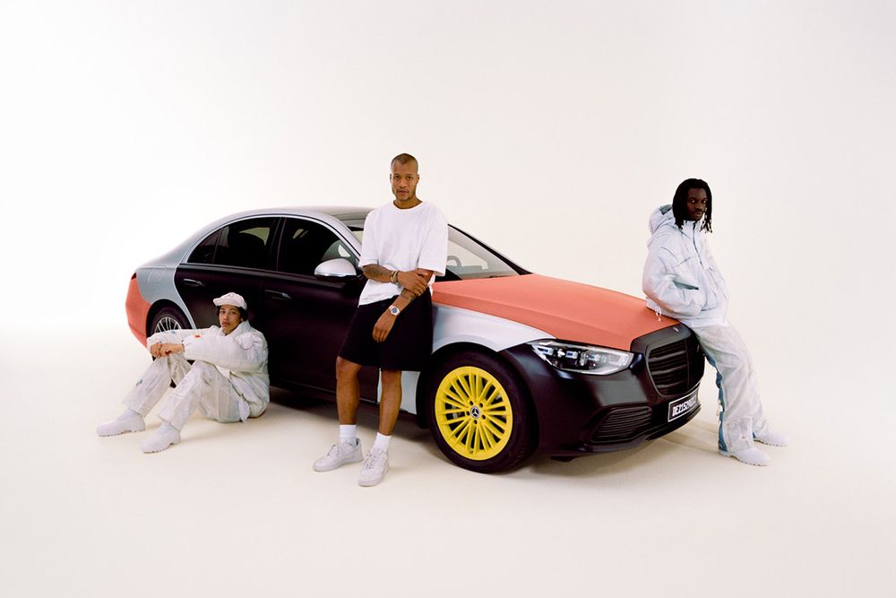 Mercedes-Benz 與Heron Preston 合作，為安全氣囊技術40 週年推出全新設計