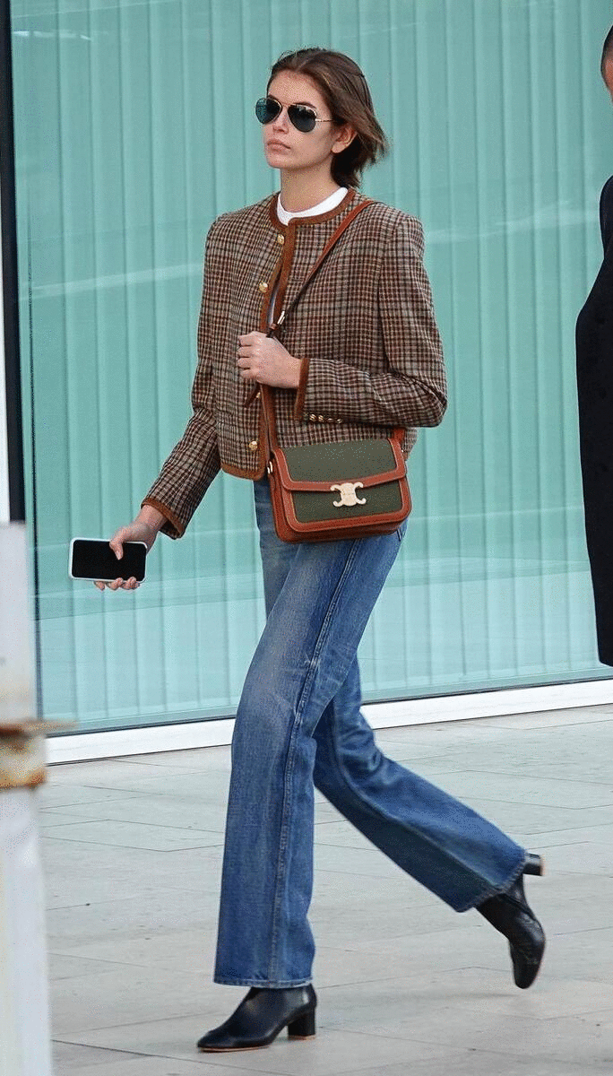 真正的法式優雅時尚！盤點10個 Kaia Gerber 隨性造型，讓你感濃厚的巴黎風情